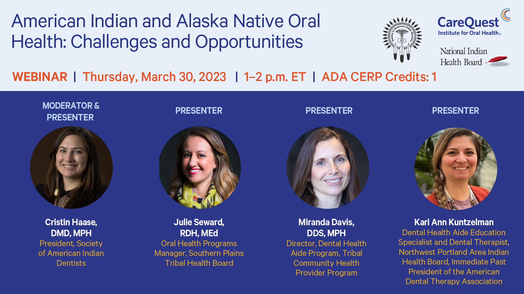 American Indian and Alaska Native Oral Health Challenges and